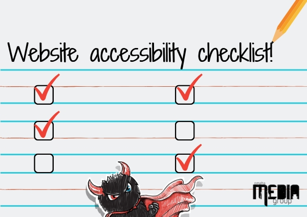 Website accessibility checklist!