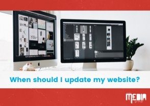 When should I update my website?