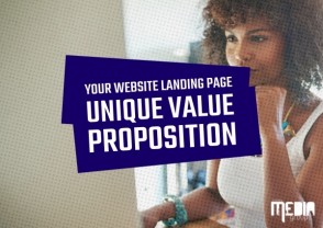 Your website landing page | Unique value proposition