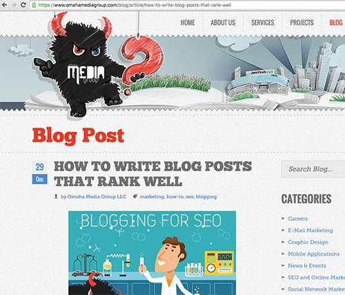 Master of your domain blogging