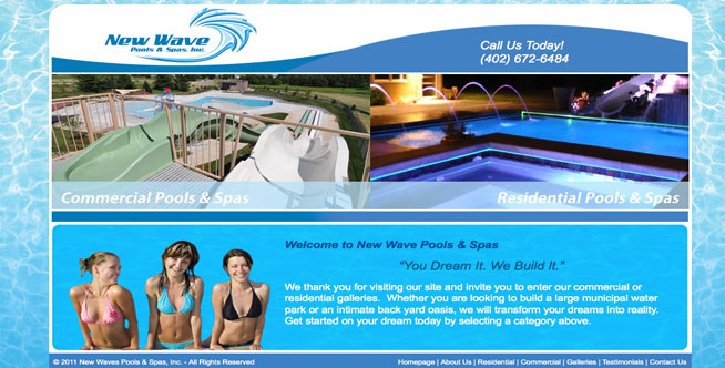 Product Launch - New Wave Pools & Spas