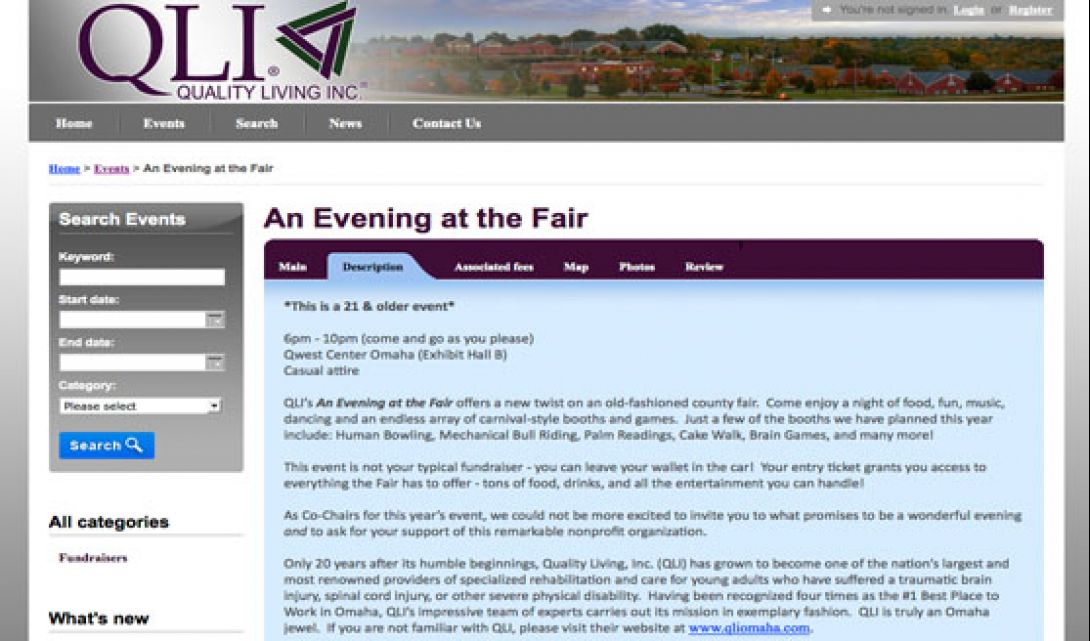 QLI Event Portal - 3