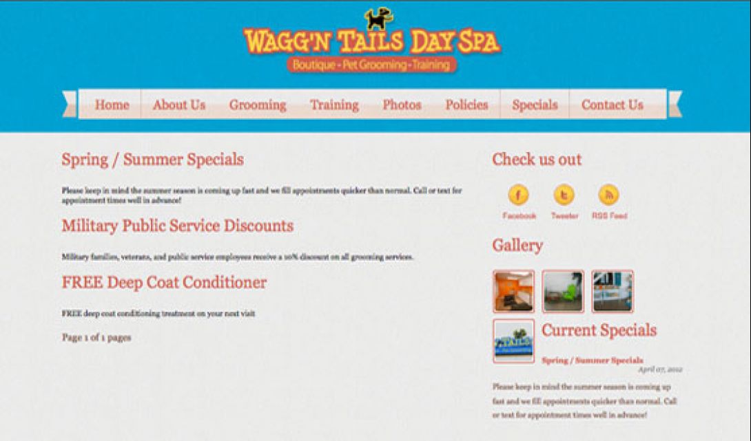 Wagg’n Tails Day Spa - 7