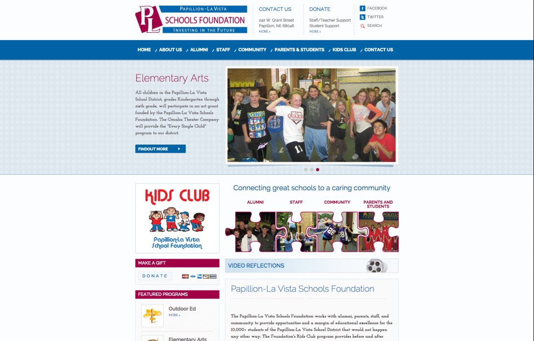 Papillion-La Vista Schools Foundation, 2014 - 1